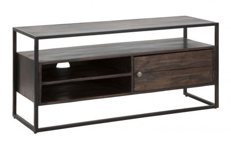 Scandinav - Comoda TV lemn masiv industrial | Mobilier living CreativDeco