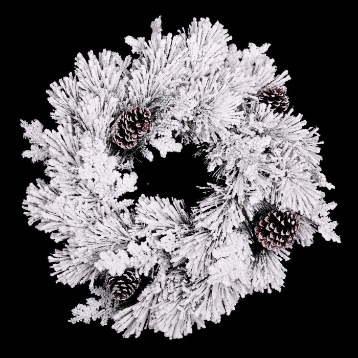 Obiecte decorative - Coronita Naturala cu Conuri de Pin CreativDeco - Decor Autentic pentru Craciun