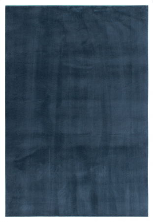 Textile - Covor modern minimalist albastru|Covoare pufoase premium