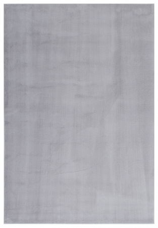 Textile - Covor modern minimalist argintiu|Covoare pufoase premium