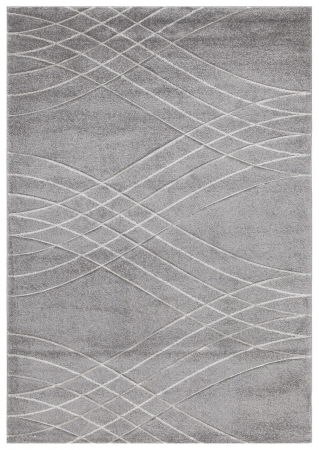 Covoare - Covor contemporan geometric gri|Covoare moderne premium