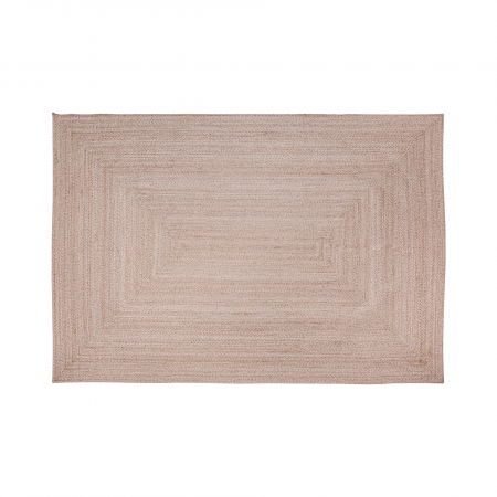 Boho - Covor boho iuta bumbac nuante deschise|Covoare naturale