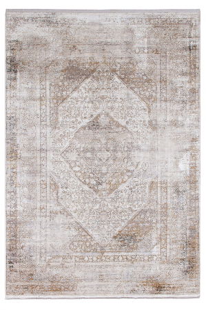 Contemporary - Covor clasic crem-gri mic|Covoare elegante tridimensionale