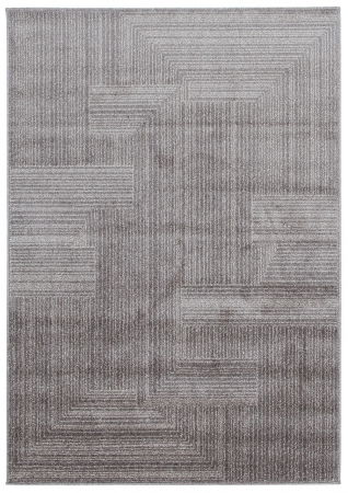 Contemporary - Covor geometric mare gri|Covoare moderne XL