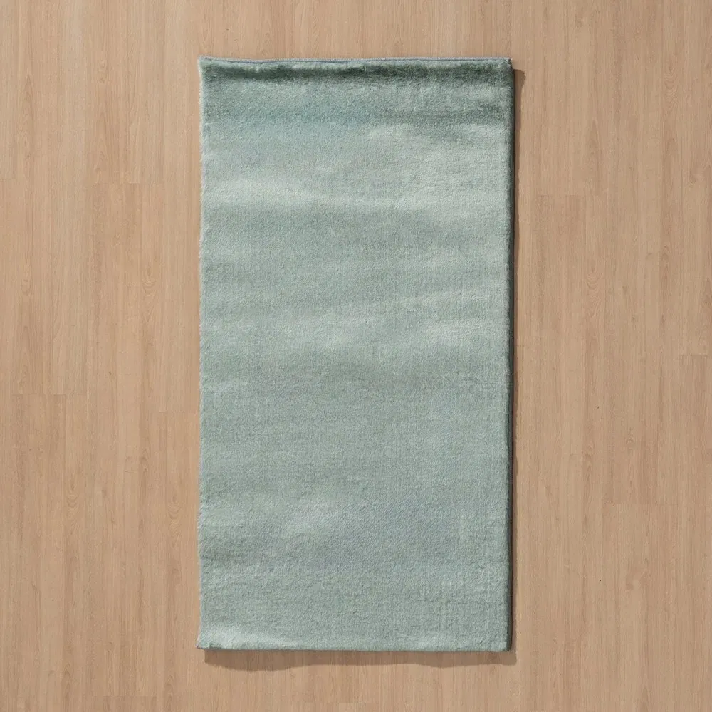 Textile - Covor Verde Minimalist | Covoare Naturale pentru Interior
