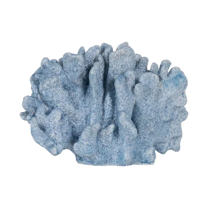 CADOURI - Figurina coral albastra detalii fine|Decoratiuni marine deosebite