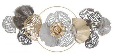 Scaune in Stil Glam - Decor Floral Metalic - CreativDeco Eleganta si Modernitate