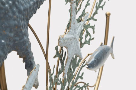 Decorațiune perete marin CreativDeco - Accent Tematic cu Stele de Mare si Corali pentru O Vibratie Calmanta [3]