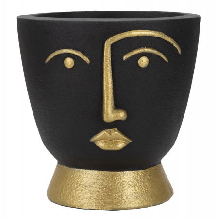 Ghivece, Suporturi flori - Ghiveci Modern Negru CreativDeco - Contrast Sofisticat In Decor