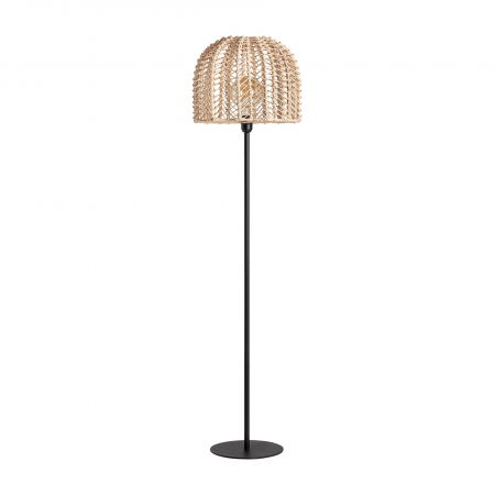 Scandinav - Lampa podea scandinava metal ratan|Lampi minimaliste