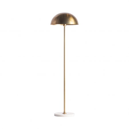 Art Deco - Lampadar Art Deco metal alb auriu|Lampadare elegante