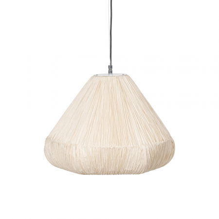 Boho - Lustra suspendata bej pentru design scandinav|Lustre moderne naturale pentru iluminat interior