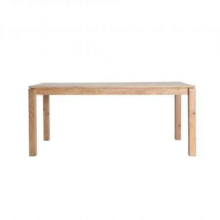 Mese - Masa de dining din lemn de acacia maro deschis Breil 180 x 76 cm