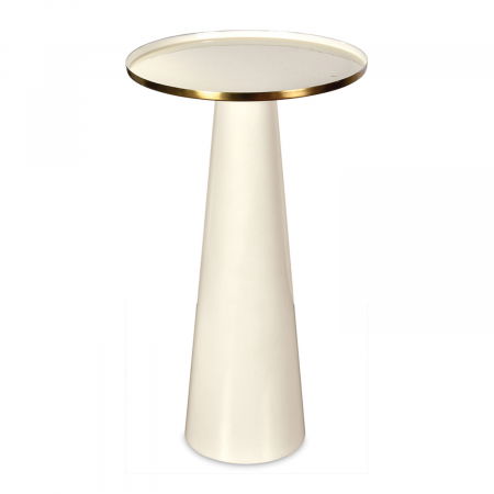 Mese in Stil Minimalist - Masuta Auxiliara Ecru|Masute Design Minimalist Premium