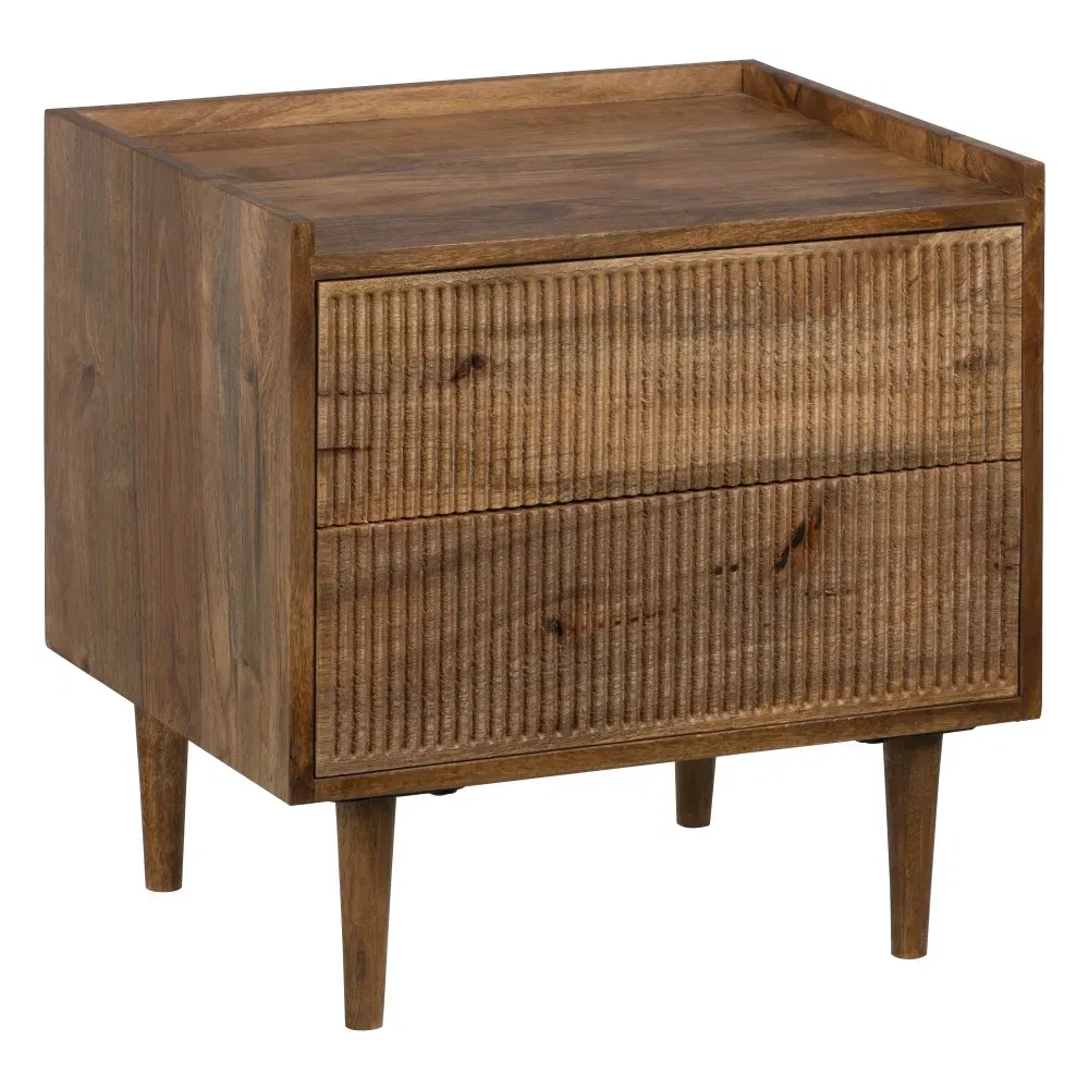 Mobilier - Noptiera Trendy B, Lemn Mango - creativdeco.ro