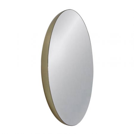 Vintage - Oglinda Claro alamă antichizată pătrată vintage