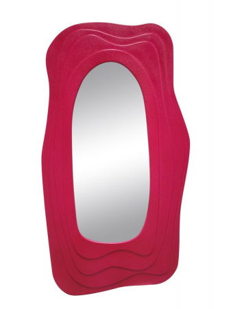 Oglinzi in Stil Glam - Oglinda asimetrica fuxia | Decor indraznet | CreativDeco