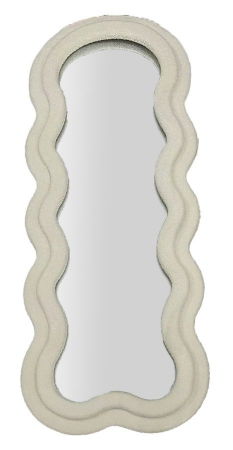 Boho - Oglinda rama boucle statement CreativDeco