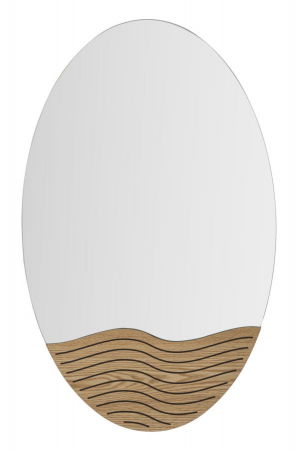 Boho - Oglinda Ovala Boho Chic Accente Naturale CreativDeco