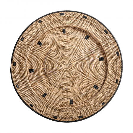 Boho - Platou decorativ ratan boho|Decoratiuni perete naturale