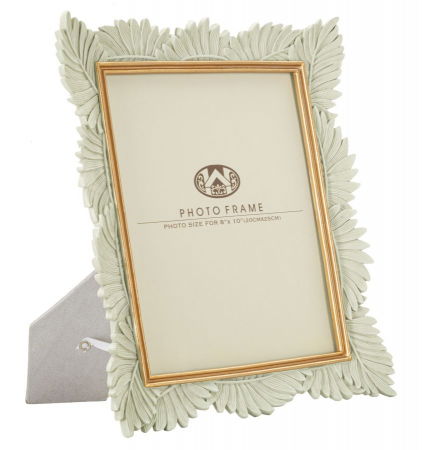 CADOURI - Rama foto Pinty frunze delicate, accent auriu CreativDeco.ro.