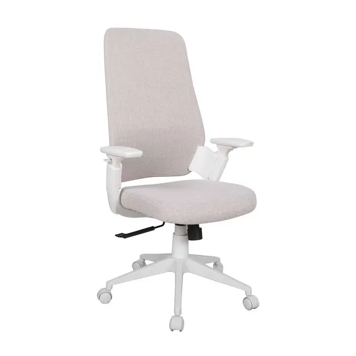 Scaun rotativ bej ergonomic CreativDeco