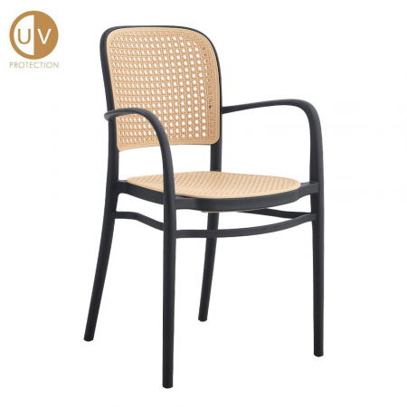 Scaune Exterior - scaun aspect ratan vienna polipropilena terasa balcon