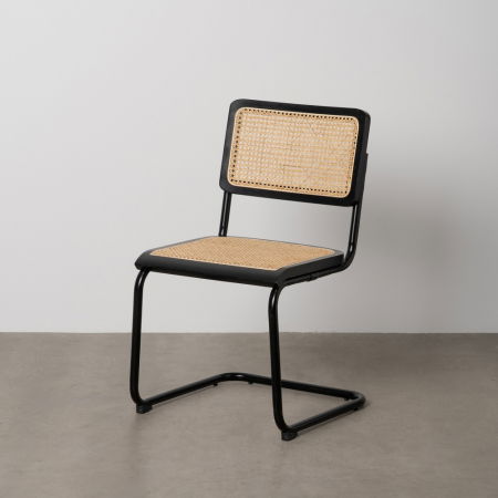 Scaune in Stil Boho - Scaun din lemn si ratan elegant