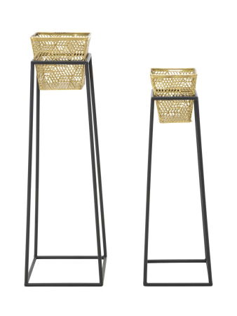 Ghivece, Suporturi flori - Set Suporturi Ghivece Moderne CreativDeco - Accente Sofisticate pentru Casa