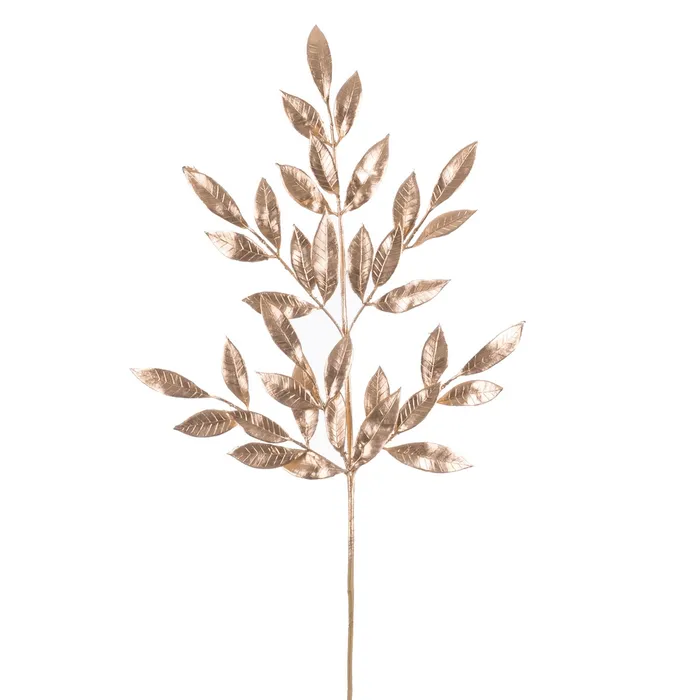 Obiecte decorative - Set Frunze Decorative Aurii CreativDeco - Frunze de Sarbatoare pentru Aranjamente Festive