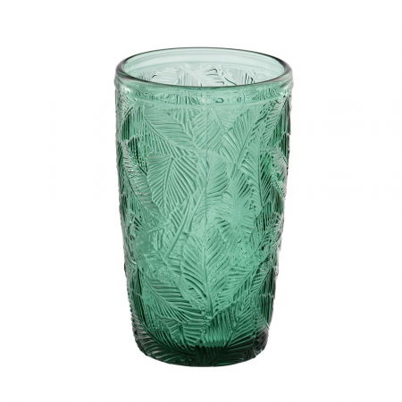 Pahare si cani - Set pahare cristal verde CreativDeco pentru bauturi racoritoare
