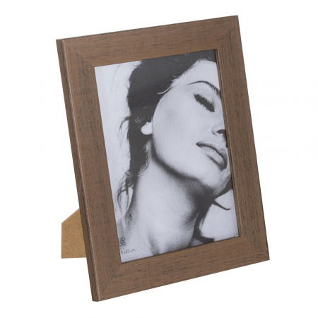 CADOURI - Set rame foto lemn maro 15x20 cm clasice pentru decoruri rustice | CreativDeco