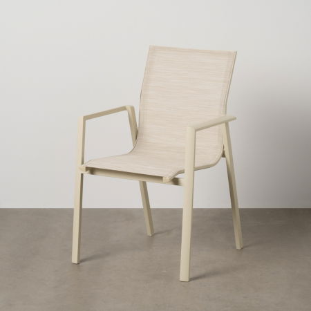 Scaune Stivuibile - Set 2 scaune ergonomice de exterior