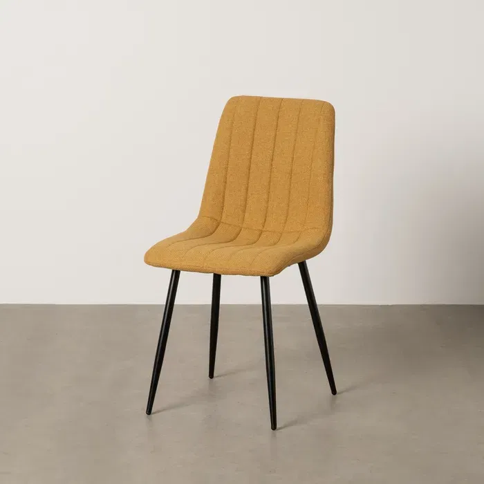 Scandinav - Set scaune mustar moderne|Mobilier dining colorat