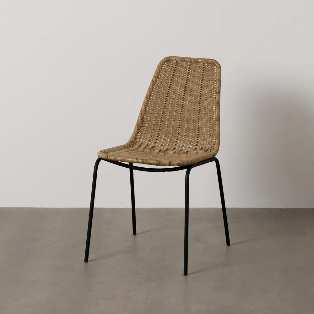 Scaune in Stil Rustic - Scaune ratan sintetic pentru exterior|Scaune elegante grădină