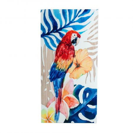 Tablouri - Tablou papagal shabby chic|Tablouri canvas premium