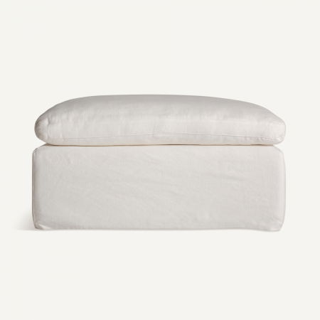 AGDE - Taburet Art Deco in alb|Taburete elegante