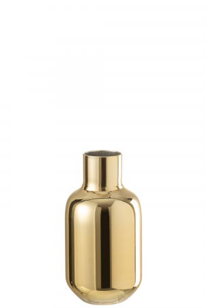 MEGA PROMOTII - Vaza aurie moderna,  Bottle - creativdeco.ro