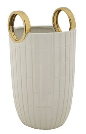 Art Deco - Vaza cu design inspirat de sacose elegante - CreativDeco