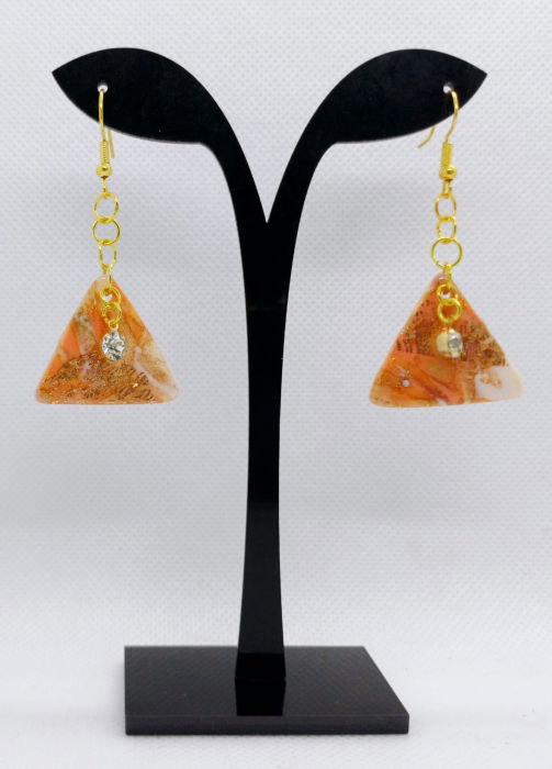 Cercei  "triunghi cu pietricica" [1]