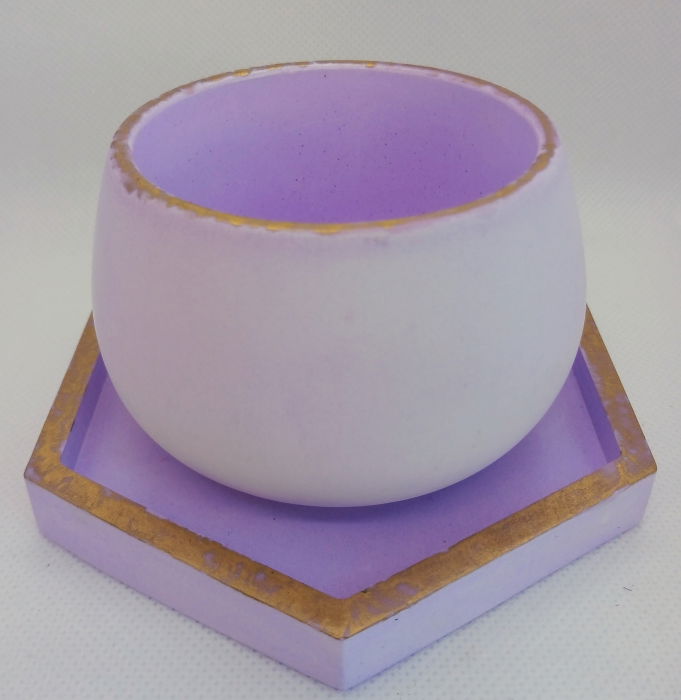 Set Chic mov/auriu [7]