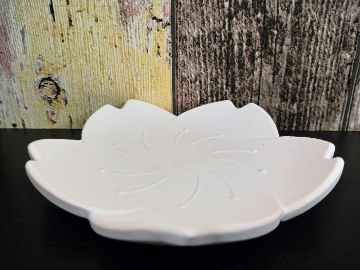 Suport in forma de floare din ceramica handmade [2]