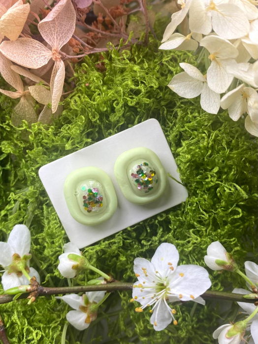 Buton verde multicolorat [1]