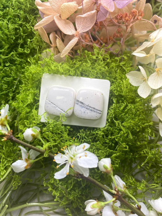 Buton alb argintiu [3]