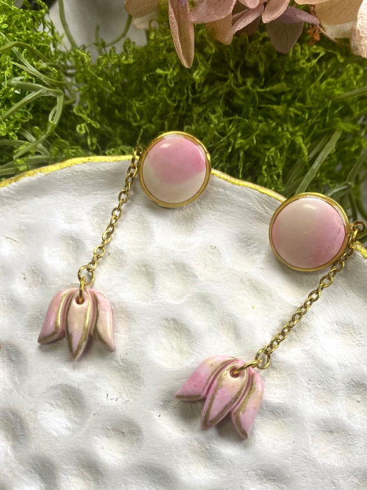 Lalea roz + bila roz [4]