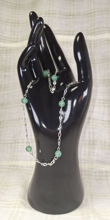 Set lantisor si cercei "aventurin" [4]