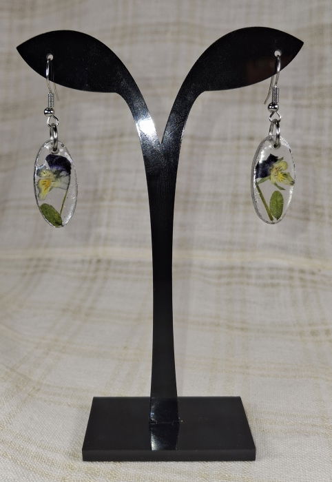 Set lantisor si cercei  'panselute' [5]