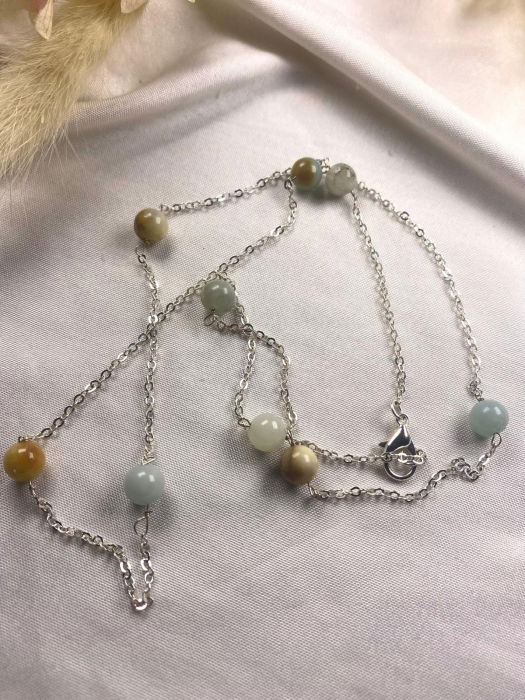 Lanțisor cu pietre de amazonit [1]