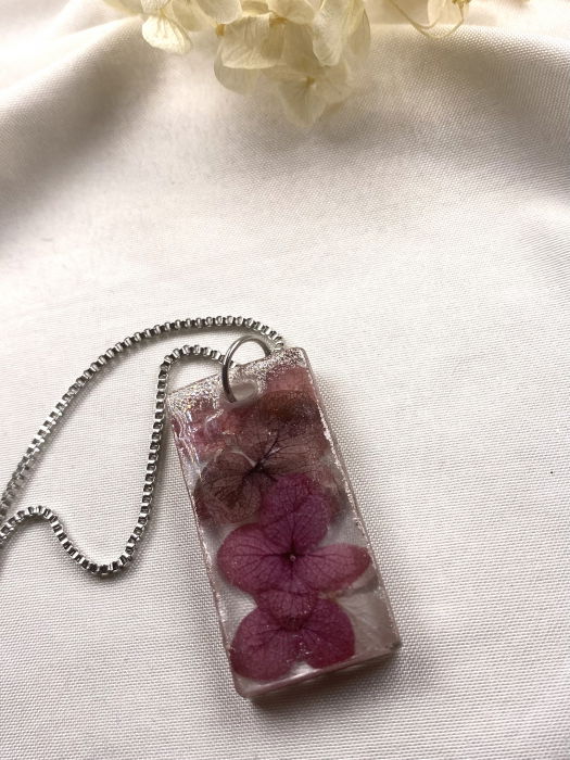 Lantisor si inel  'hortensie' [2]