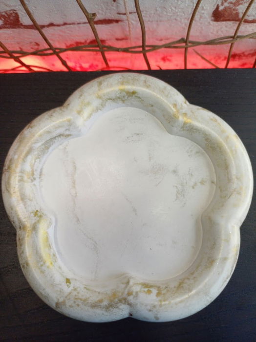 Set decorativ cu lumanare din ceara naturala de albine. [7]